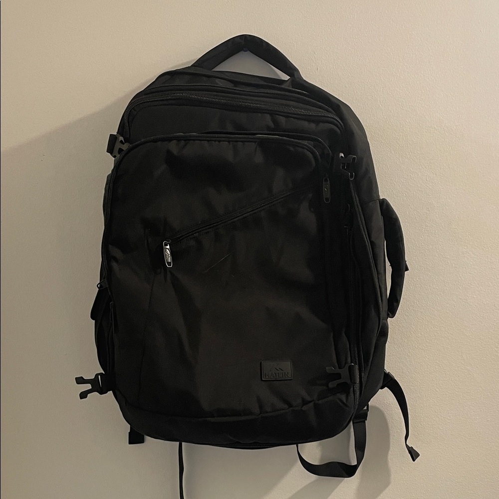Matein Classic Black Backpack
